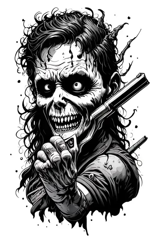 Evil Dead, Army of Darkness, Gimme Some Sugar Baby tattoo design idea