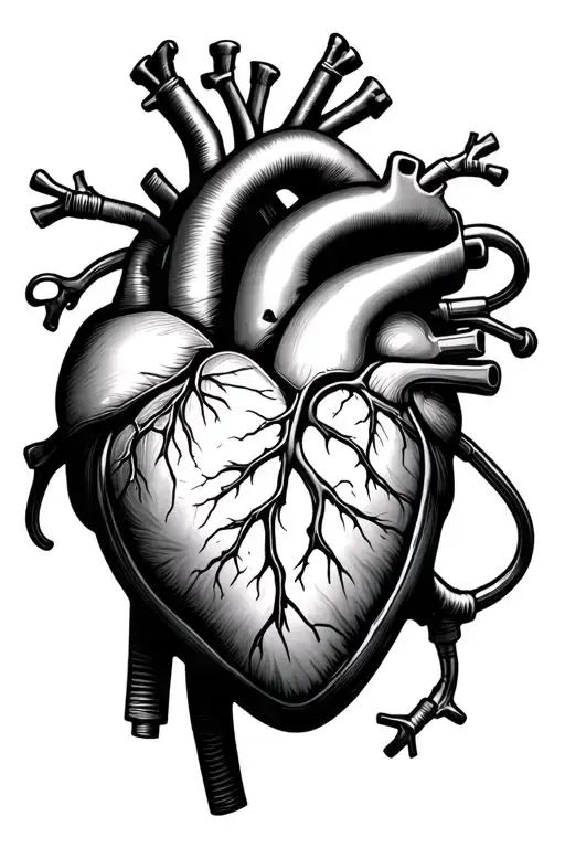 Heart Surgery tattoo design idea