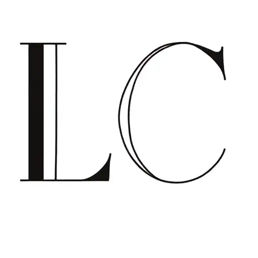Letter L and C tattoo design idea