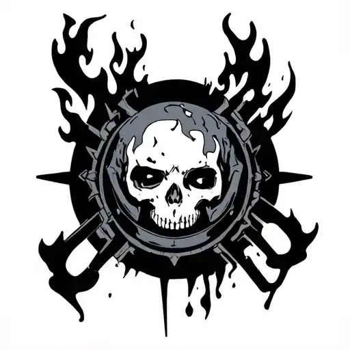 Fire Force tattoo design idea