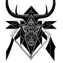 Taurus And Libra tattoo design idea