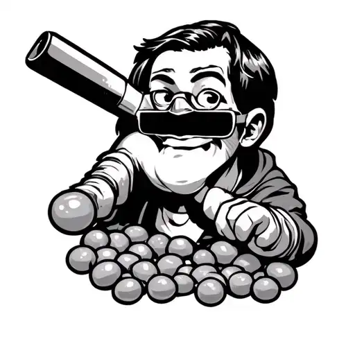 nerds and skittles tattoo design idea