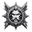 Norse tattoo design idea