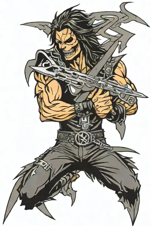 Metallica logo tattoo design idea