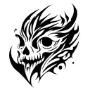 problem child tattoo design idea