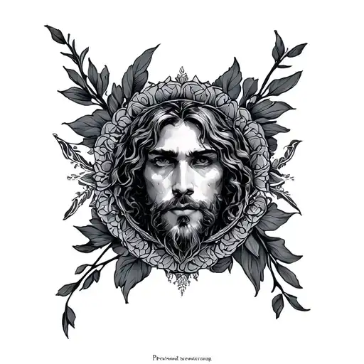 Proverbs 16:33 surrounded tattoo design idea