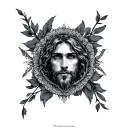 Proverbs 16:33 surrounded tattoo design idea