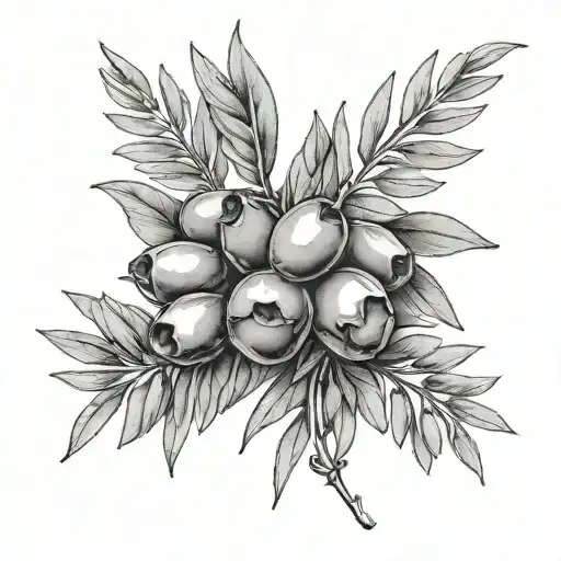 I would like an olive wreath with the first name Giulia and the number 23 Below tattoo design idea