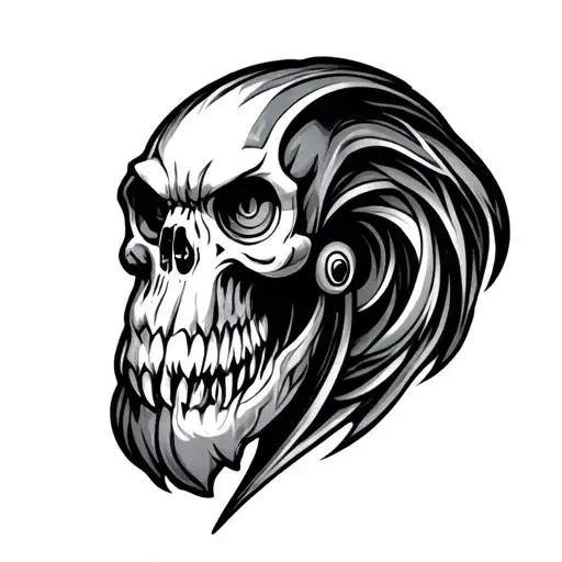 turbo and tach  tattoo design idea