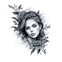 freeze tattoo design idea