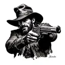 arthur morgan red dead redemption tattoo design idea