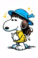 Snoopy tattoo design idea