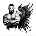 randy Orton tattoo design idea