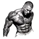 randy Orton tattoo design idea