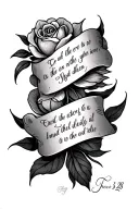 proverbs 31:26 tattoo design idea