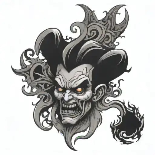 Inferno Divinity Comedy tattoo design idea