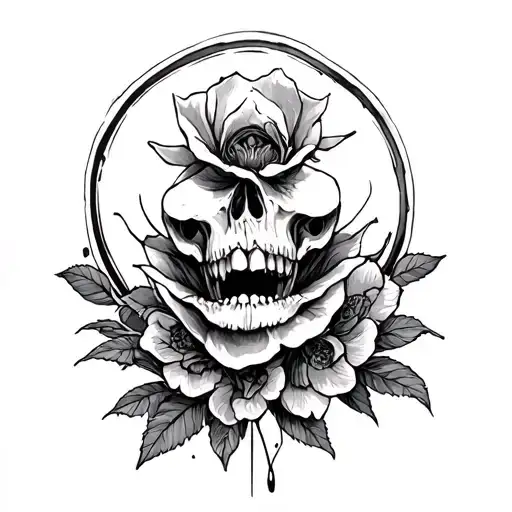 Everything passes, it will pass too tattoo design idea
