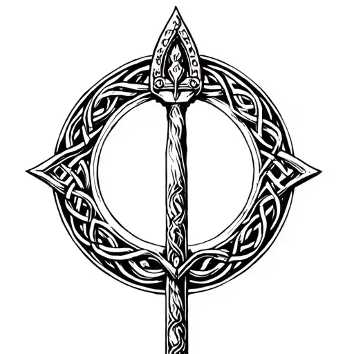 viking Celtic border circle. only. remove object in the center of border circle. white center open center. tattoo design idea