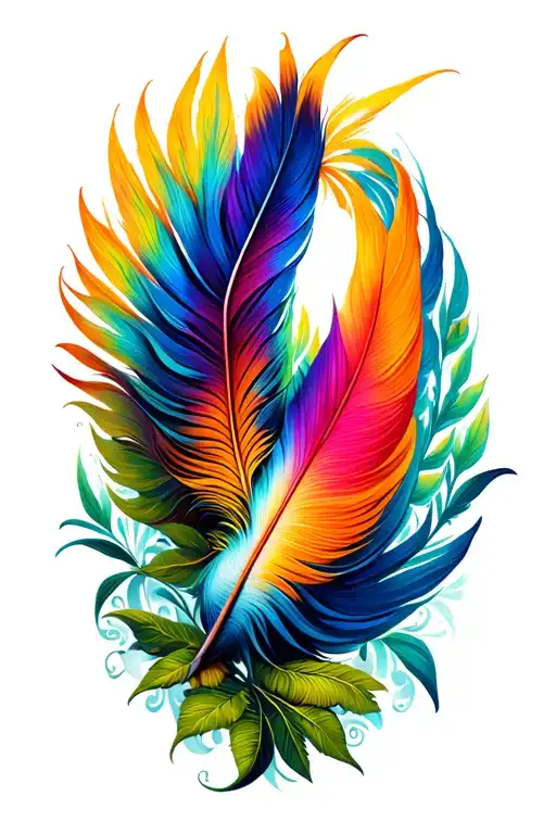 Plumearia tattoo design idea