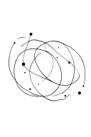 quantum entanglement tattoo design idea