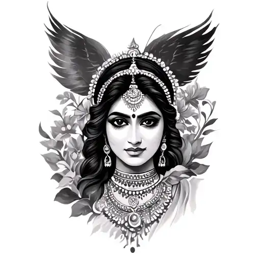 Bimla Rani tattoo design idea