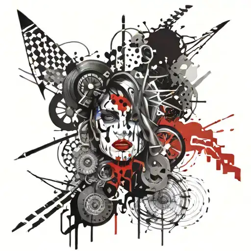bipolar disorder tattoo design idea