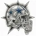 Dallas Cowboys tattoo design idea