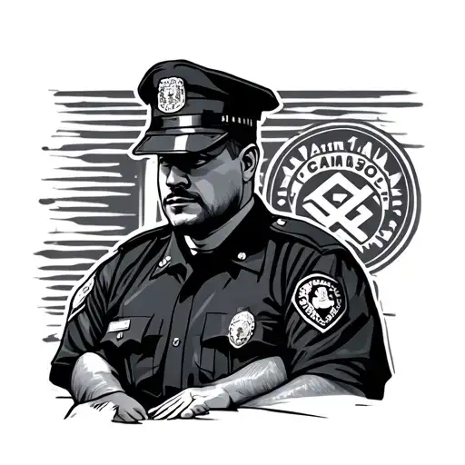 Correctional Officer tattoo design idea