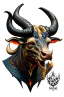 Minotaur tattoo design idea