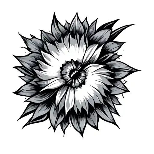 Positive Energy tattoo design idea