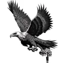 aztec warrior eagle Tattoo realism tattoo design idea