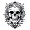 wealth, power and authority tattoo design idea
