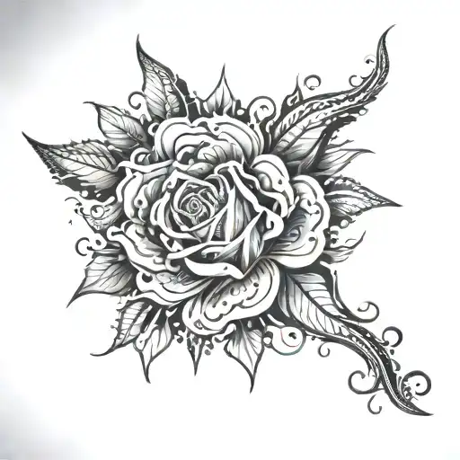 Clit tattoo design idea