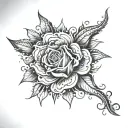 Clit tattoo design idea