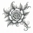 Clit tattoo design idea