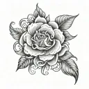 Clit tattoo design idea