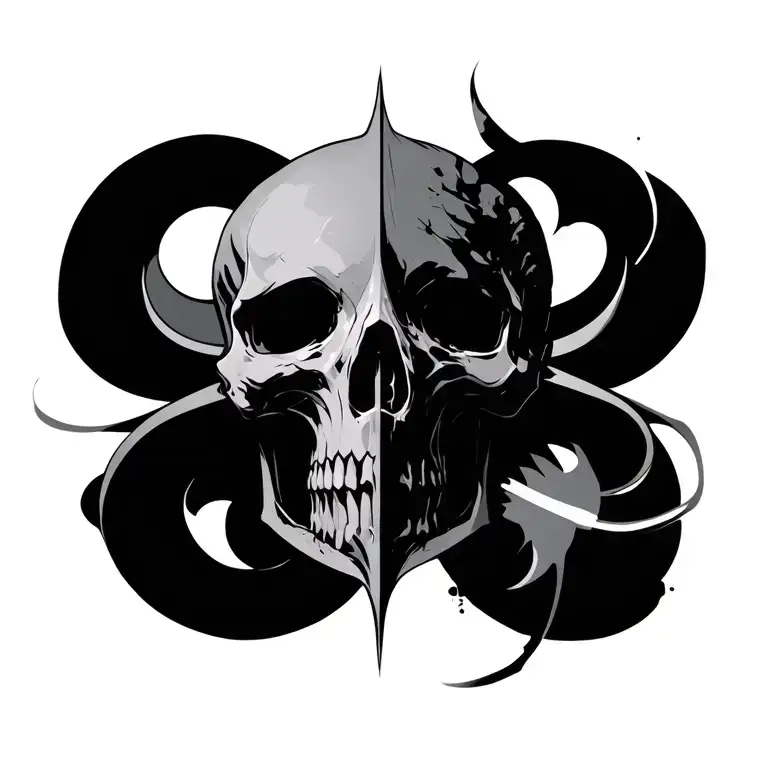 Cybersigilism Cross tattoo design idea