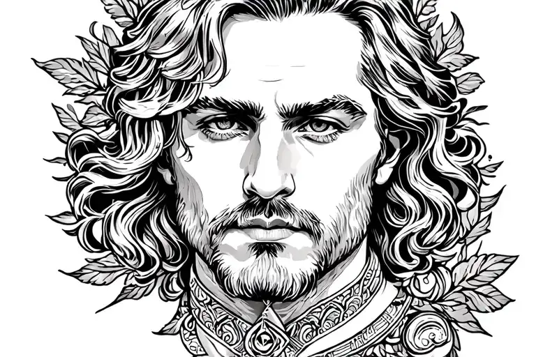 merlin as luca tattoo design idea