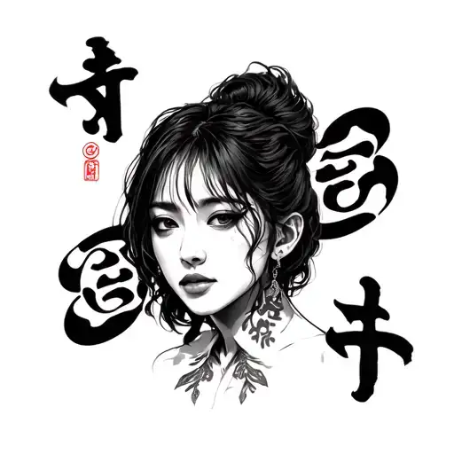 Shaun Carmen in korean tattoo design idea