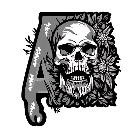 Alabama tattoo design idea