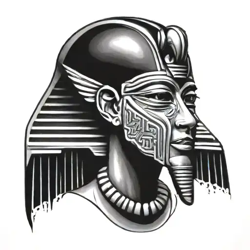 reality, Egyptian, Truth The Life" tattoo design idea