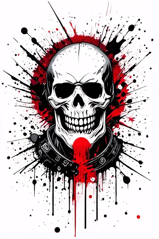 skeletor tattoo design idea