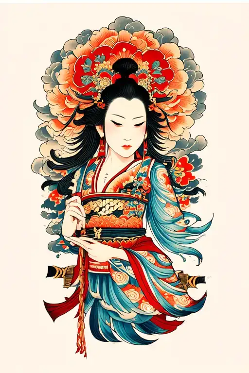 Samuri Jack tattoo design idea