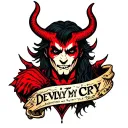 devil my cry tattoo design idea