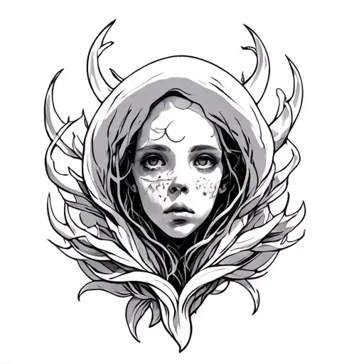 Womb tattoo design idea