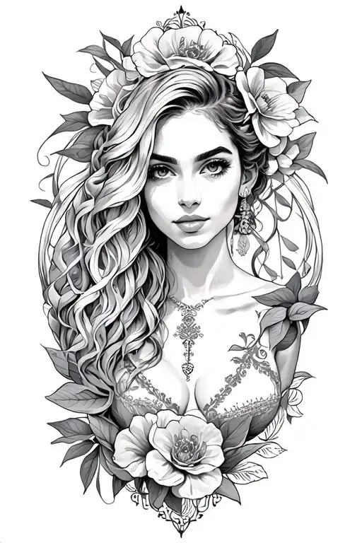 Marina Concha tattoo design idea