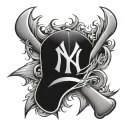 Yankees tattoo design idea