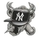 Yankees tattoo design idea
