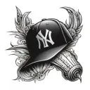 Yankees tattoo design idea