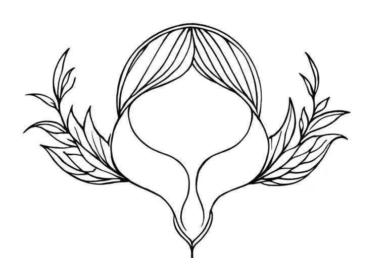 feminine sissy womb tattoo tattoo design idea